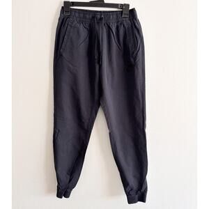 Nike Sportswear NSW Jogger Woven Nylon Women M Black Urban Casual Athleisure